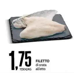 PRO7 Supermercati FILETTO di orata offerta