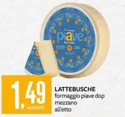 PRO7 Supermercati formaggio piave dop mezzano offerta