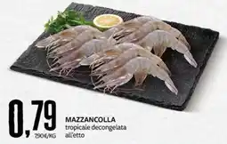 PRO7 Supermercati MAZZANCOLLA tropicale decongelata offerta