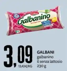 PRO7 Supermercati Galbanino il senza lattosio offerta