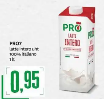PRO7 Supermercati PRO7 latte intero uht offerta