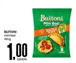 PRO7 Supermercati Buitoni mini basi offerta