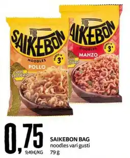 PRO7 Supermercati SAIKEBON BAG noodles vari gusti offerta