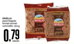 PRO7 Supermercati pasta integrale DIVELLA offerta