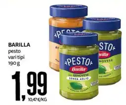 PRO7 Supermercati Barilla pesto offerta