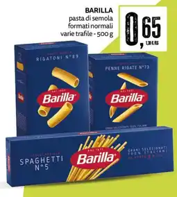 PRO7 Supermercati Barilla pasta di semola offerta