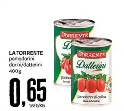 PRO7 Supermercati LA TORRENTE pomodorini datterini offerta