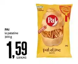 PRO7 Supermercati PAI le patatine offerta