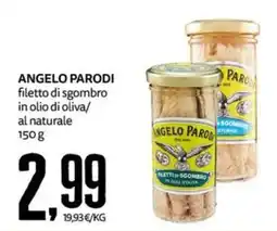 PRO7 Supermercati ANGEL0 PARODI filetto di sgombro offerta