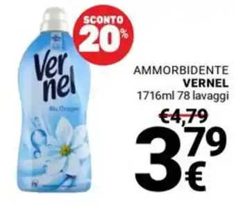 Supermercati Gulliver AMMORBIDENTE VERNEL offerta