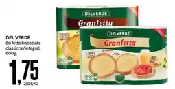 PRO7 Supermercati Delverde Granfetta offerta