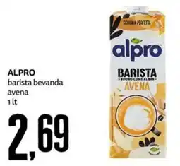 PRO7 Supermercati ALPRO barista bevanda avena offerta