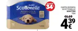 Supermercati Gulliver Carta igienica Scottonelle Scottex offerta