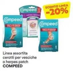 Unes Linea assortita cerotti per vesciche o herpes patch COMPEED offerta