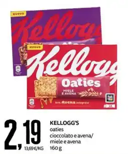 PRO7 Supermercati Kellogg's Oaties miele e avena offerta