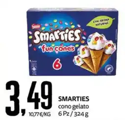 PRO7 Supermercati SMARTIES cono gelato offerta