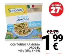 Supermercati Gulliver Contorno Armonia Orogel offerta