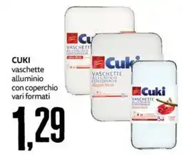 PRO7 Supermercati Cuki vaschette alluminio con coperchio offerta