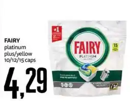 PRO7 Supermercati FAIRY platinum plus/yellow offerta