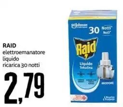 PRO7 Supermercati Raid elettroemanatore liquido offerta
