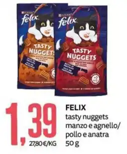 PRO7 Supermercati FELIX tasty nuggets offerta