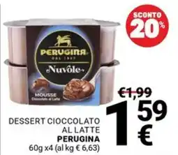 Supermercati Gulliver Nuvole Mousse Cioccolato al Latte PERUGINA offerta
