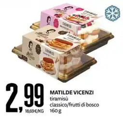 PRO7 Supermercati MATILDE VICENZI tiramisù classico offerta