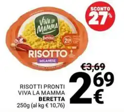 Supermercati Gulliver Risotto Milanese Viva La Mamma Beretta offerta