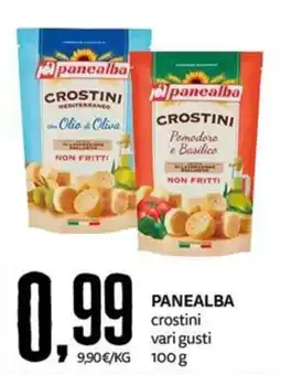 PRO7 Supermercati PANEALBA crostini offerta