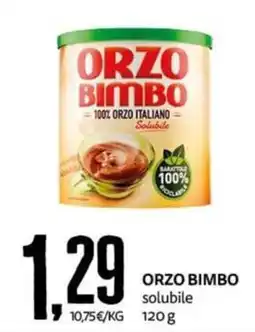 PRO7 Supermercati ORZO BIMBO solubile offerta