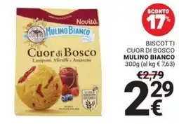 Supermercati Gulliver Biscotti Cuor di Bosco Mulino Bianco offerta