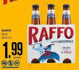 PRO7 Supermercati RAFFO birra offerta