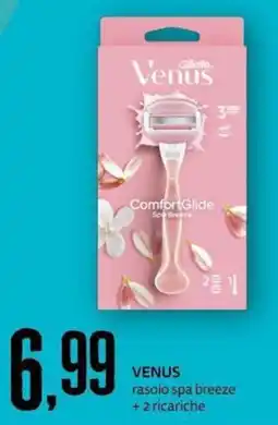 PRO7 Supermercati Venus rasoio spa breeze offerta