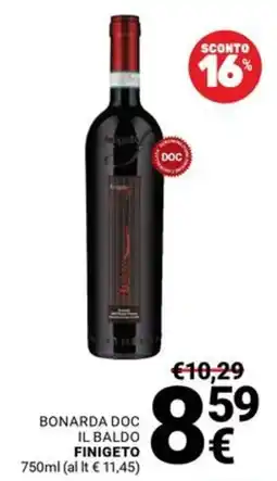 Supermercati Gulliver BONARDA DOC IL BALDO FINIGETO offerta