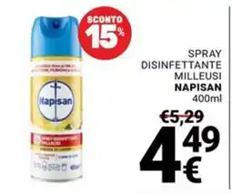 Supermercati Gulliver Spray disinfettante milleusi Napisan offerta