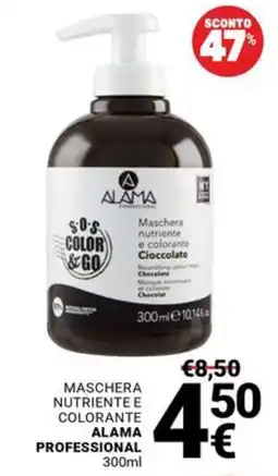 Supermercati Gulliver Maschera nutriente e colorante Cioccolato ALAMA PROFESSIONAL offerta