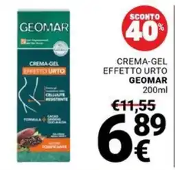 Supermercati Gulliver Crema-gel effetto urto Geomar offerta