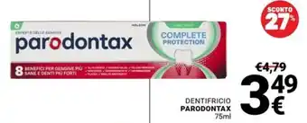 Supermercati Gulliver DENTIFRICIO PARODONTAX offerta