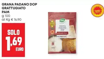 Grana Padano DOP Grattugiato Pam