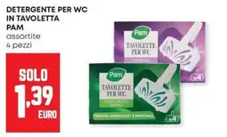 Panorama Detergente per WC in tavolletta Pam offerta
