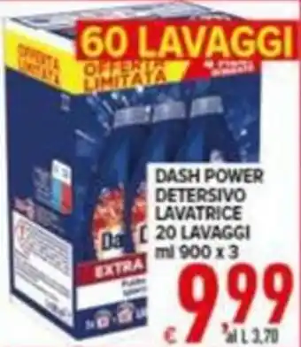 Iper Triscount Dash power detersivo lavatrice offerta