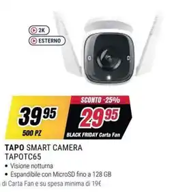 Trony TAPO SMART CAMERA offerta