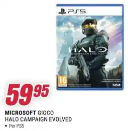 Trony MICROSOFT GIOCO HALO CAMPAIGN EVOLVED offerta