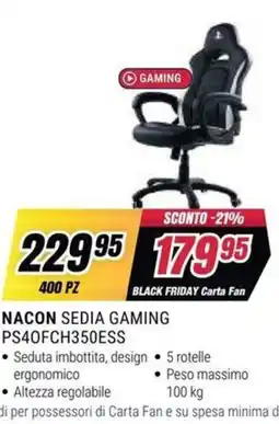 Trony NACON SEDIA GAMING offerta