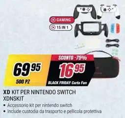 Trony Xd kit per nintendo switch XDNSKIT offerta