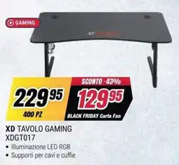 Trony XD TAVOLO GAMING offerta