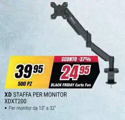 Trony XD STAFFA PER MONITOR offerta