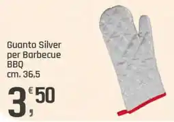 Supermercati Dok Guanto Silver per Barbecue BBQ offerta