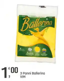 Supermercati Dok 3 Panni Ballerina offerta