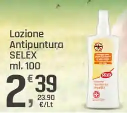 Supermercati Dok Lozione Antipuntura SELEX offerta